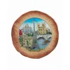 Assiette souvenir "Monuments de Paris"