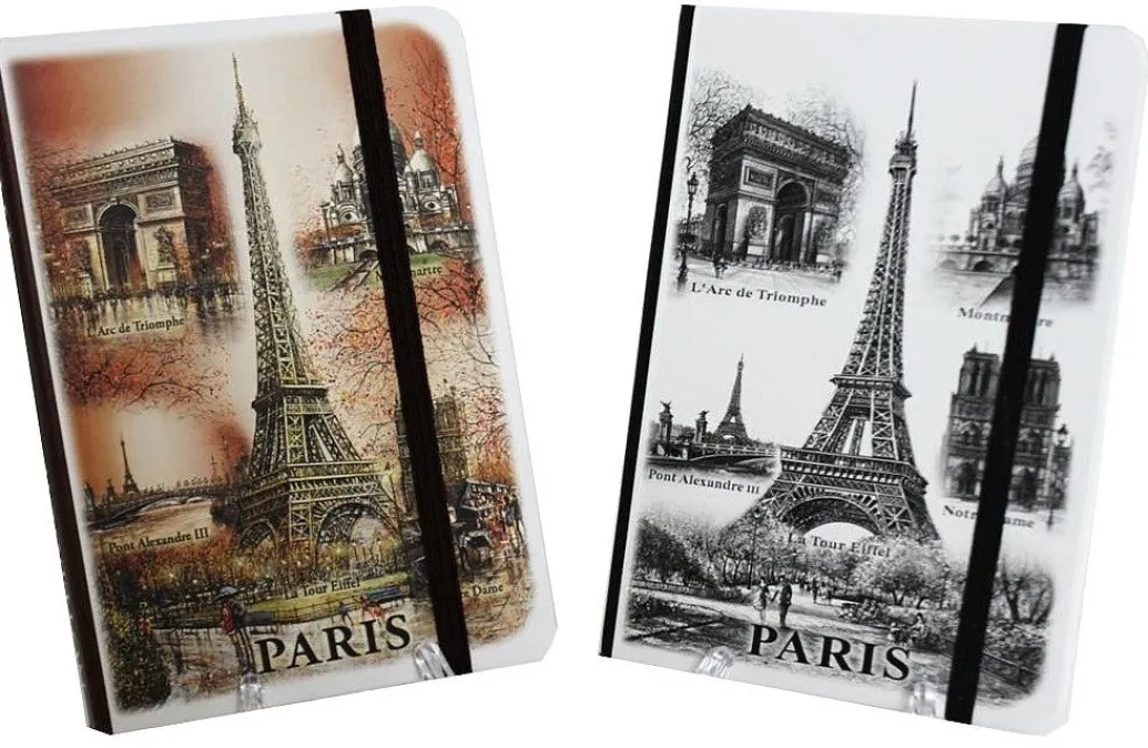 Bloc-note 5 monuments de Paris