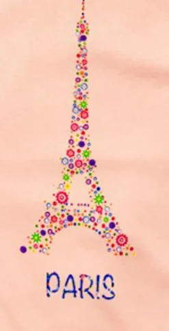 Body Tour Eiffel rose