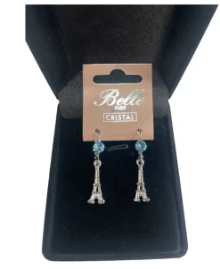 Boucle dโ€oreille Tour Eiffel cristal