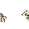 Boucles d'oreille Paris argentées