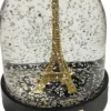 Boule de neige tour Eiffel dorée