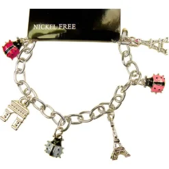 Bracelet monuments et coccinelles
