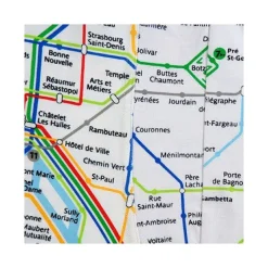 Caleçon Metro de Paris blanc