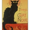 Carte postale La tournée du Chat Noir