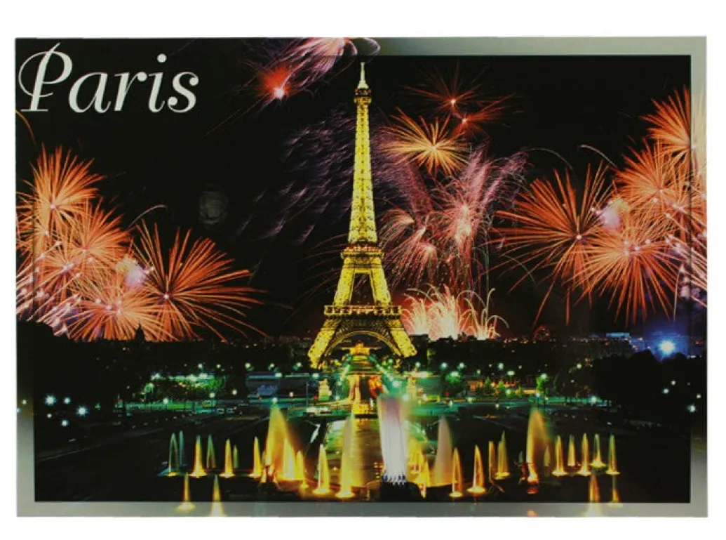 Carte postale Paris en fête