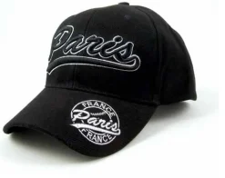 CASQUETTE souvenir de Paris brodée 2 couleurs