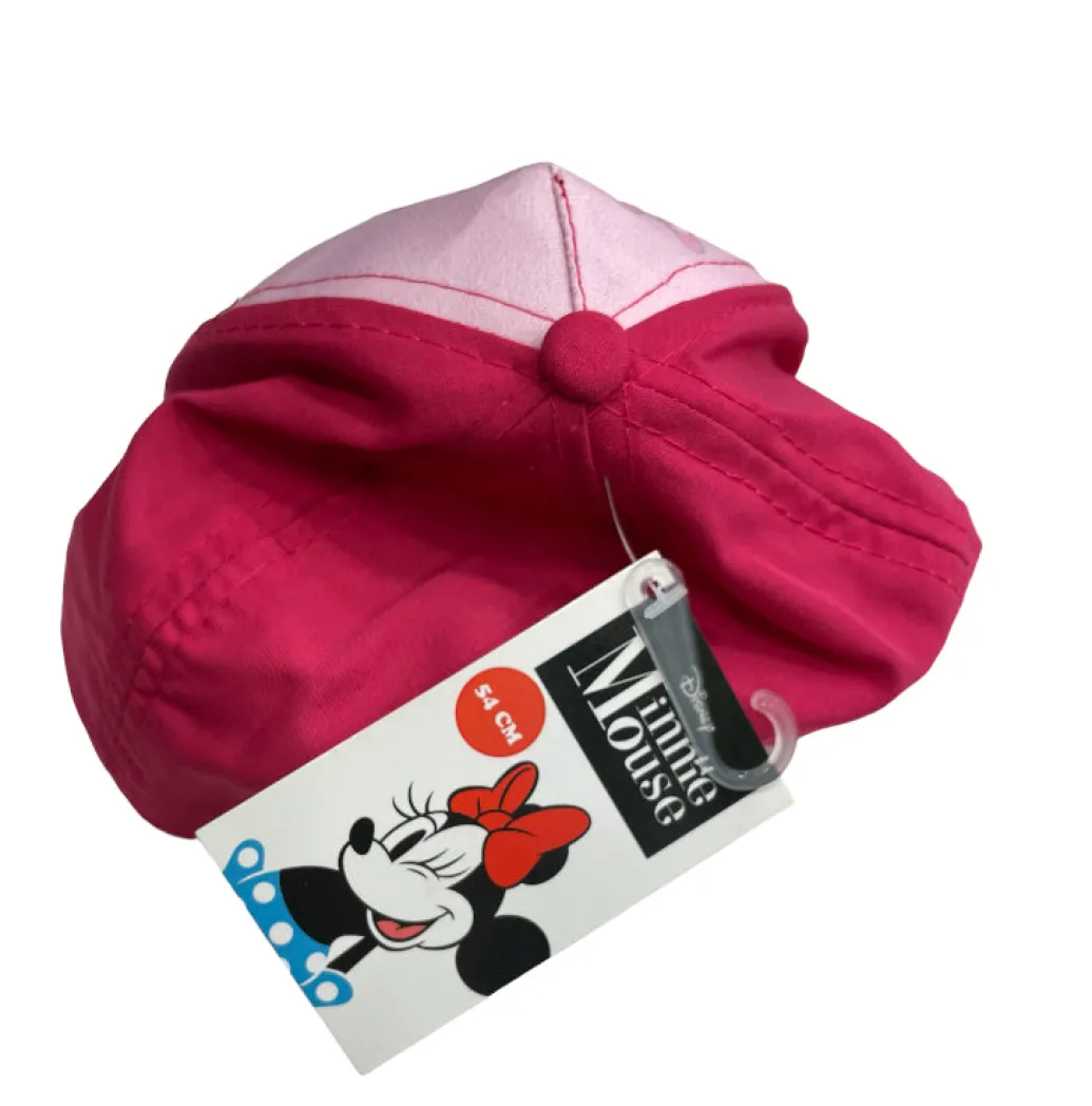 Casquette Tour Eiffel Minnie Mouse Rose fushia