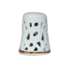 Dé de porcelaine Chat Noir