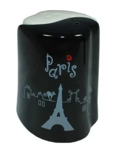 Duo sel et poivre Paris noir et blanc