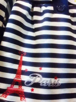 Ensemble robe Tour Eiffel Paris + Legging + Béret