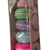5 Gommes macarons couleurs