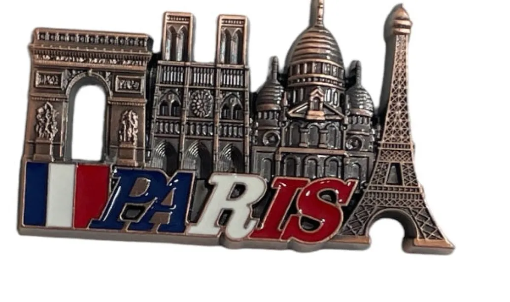 Magnet Drapeau Paris Monument