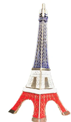 Magnet Tour Eiffel bleu blanc rouge 3D