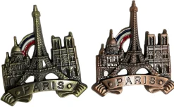 Magnet Tour Eiffel Monuments de Paris arc en ciel
