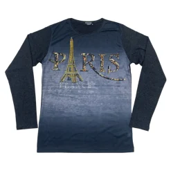 Manche Longue Tour Eiffel Strass