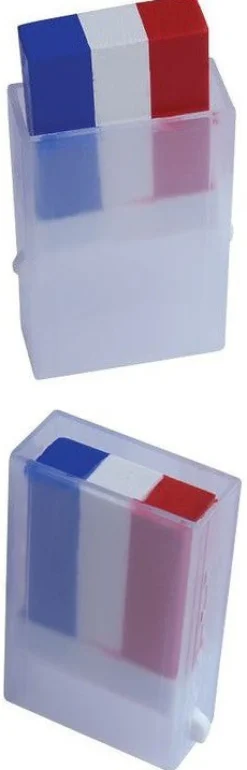 Maquillage Tricolore supporter France