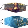 Masques tissus de grand peintre
