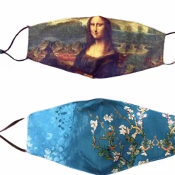 Masques tissus de grand peintre