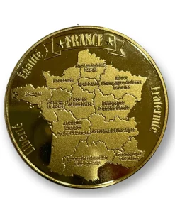 2 Médailles de collection souvenirs Paris