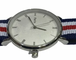 Montre Paris Tour Eiffel bracelet tricolore