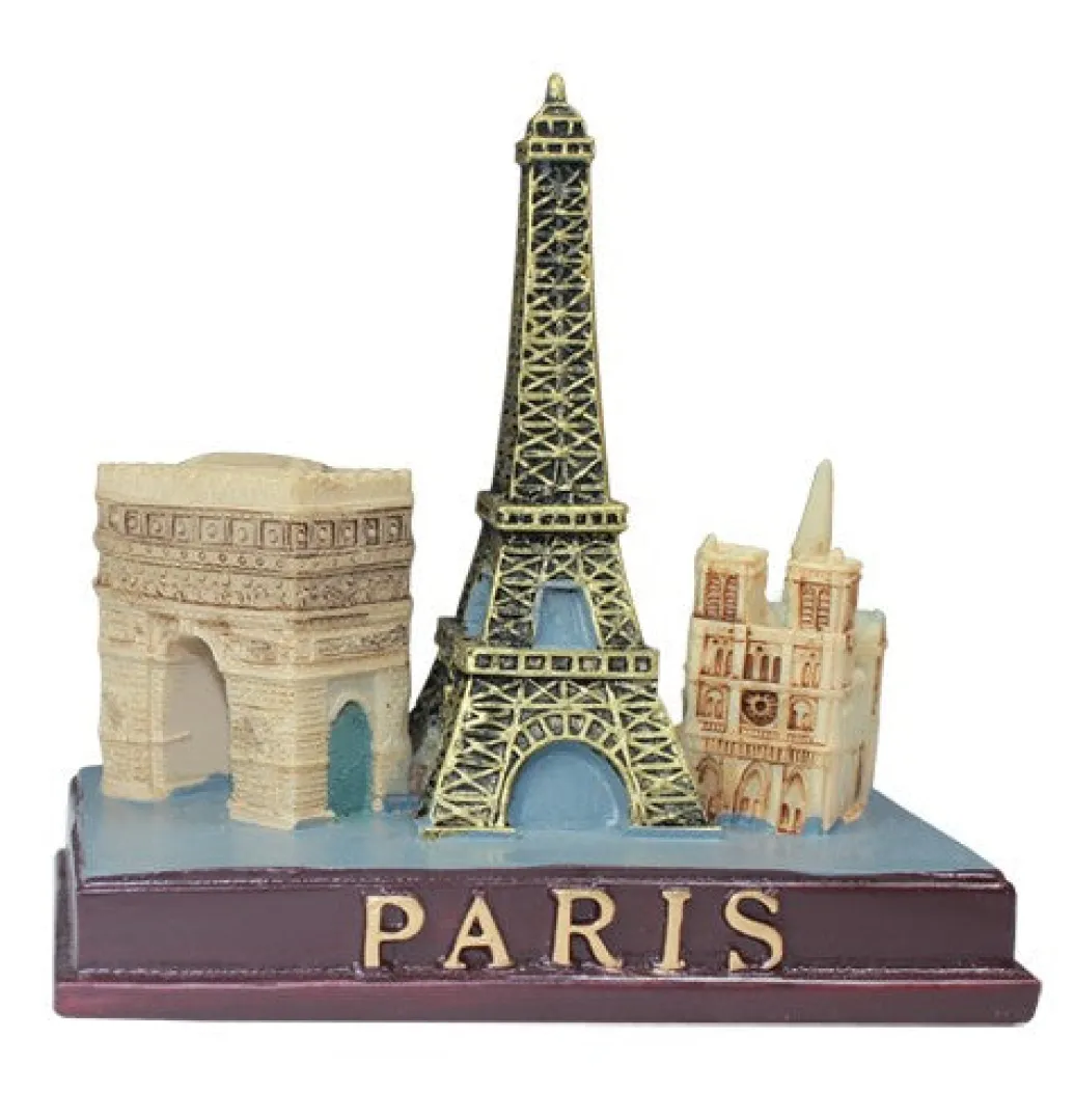 Monuments de Paris en résine (grand modèle)