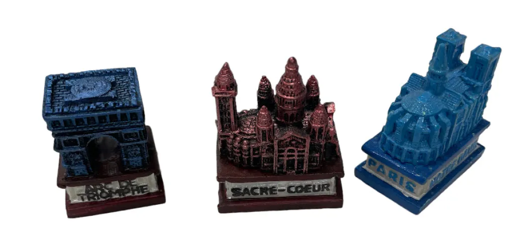3 monuments souvenirs de Paris