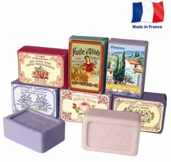 Pack de 3 savons au beurre de karité souvenir de Paris