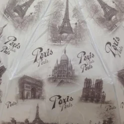 Parapluie Paris noir et blanc