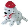 Peluche dalmatien avec béret Paris
