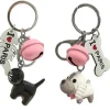 Porte clés I LOVE Paris Chat ou Chien