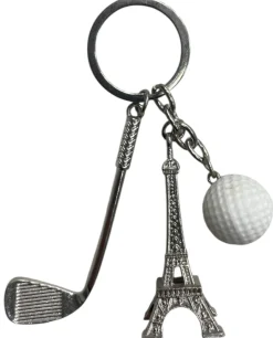 Porte clés Tour Eiffel balle de golf