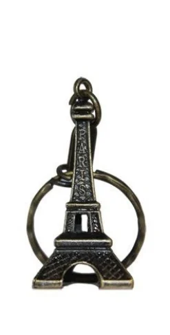 Porte clés tour Eiffel bronze