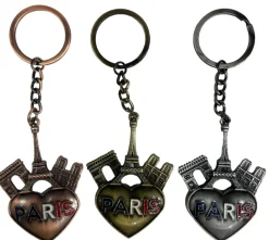 Porte clés Tour Eiffel Paris Cล“ur Monuments