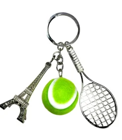 Porte clés Tour Eiffel Tennis