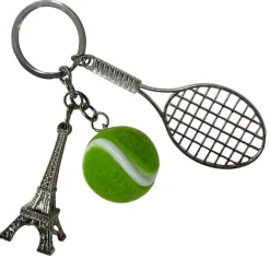 Porte clés Tour Eiffel Tennis