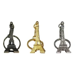 Porte-clefs Tour Eiffel 3 couleurs