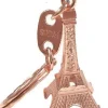 Porte-clés Tour Eiffel couleur cuivre