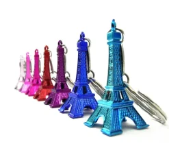 Porte-clés Tour Eiffel couleur