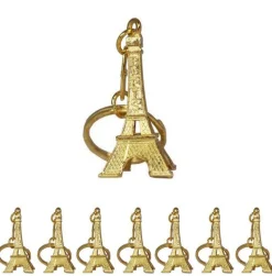 Porte-clés Tour Eiffel doré