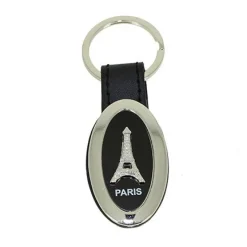 Porte-clés Tour Eiffel ovale