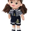 Poupée Peluche Paris marinière