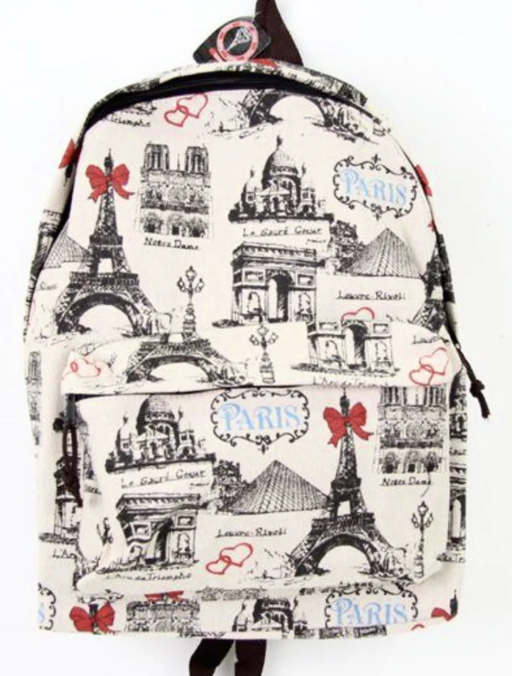 Sac à dos Paris Tour Eiffel monuments