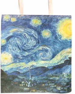 Sac Tôt bag la nuit étoilée Van Gogh