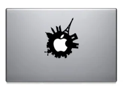 Sticker Macbook Paris