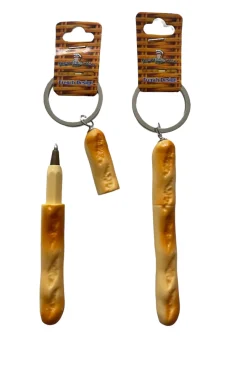 Stylo baguette porte clés
