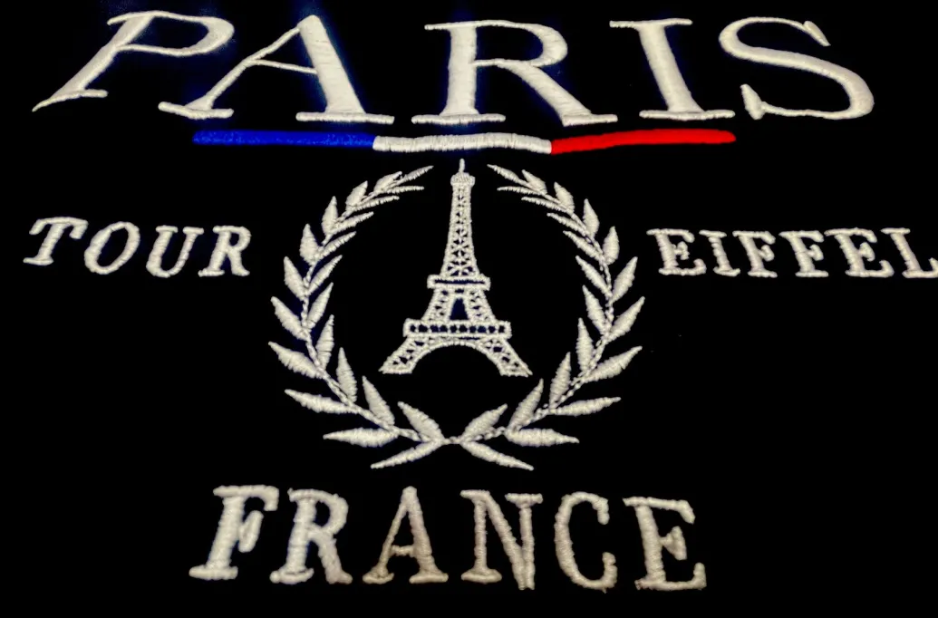 Sweat Paris France brodé
