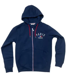 Sweat-shirt PARIS FRANCE brodé