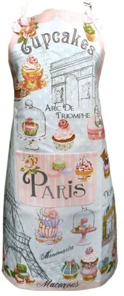 Tablier Cupcake souvenir de Paris