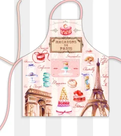 Tablier de cuisine "Macarons de Paris"